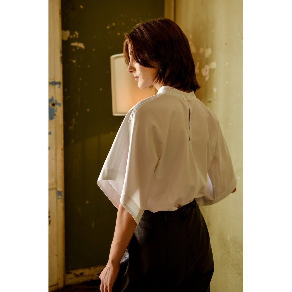 DOLCE DOMENICA SLEEVED POLPINA T-SHIRT